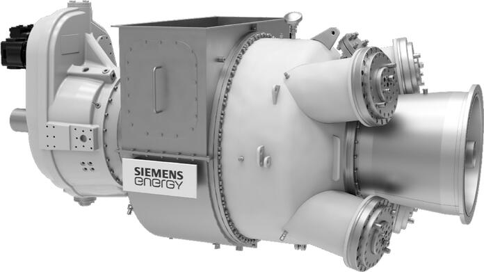 Product rendering of Siemens Energy SGT50 Gas Turbine