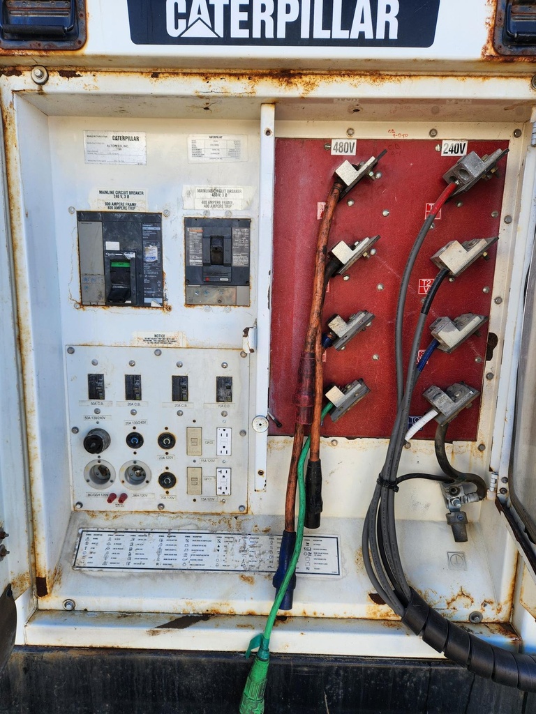 Used 200kW CAT Diesel Trailered Generator
