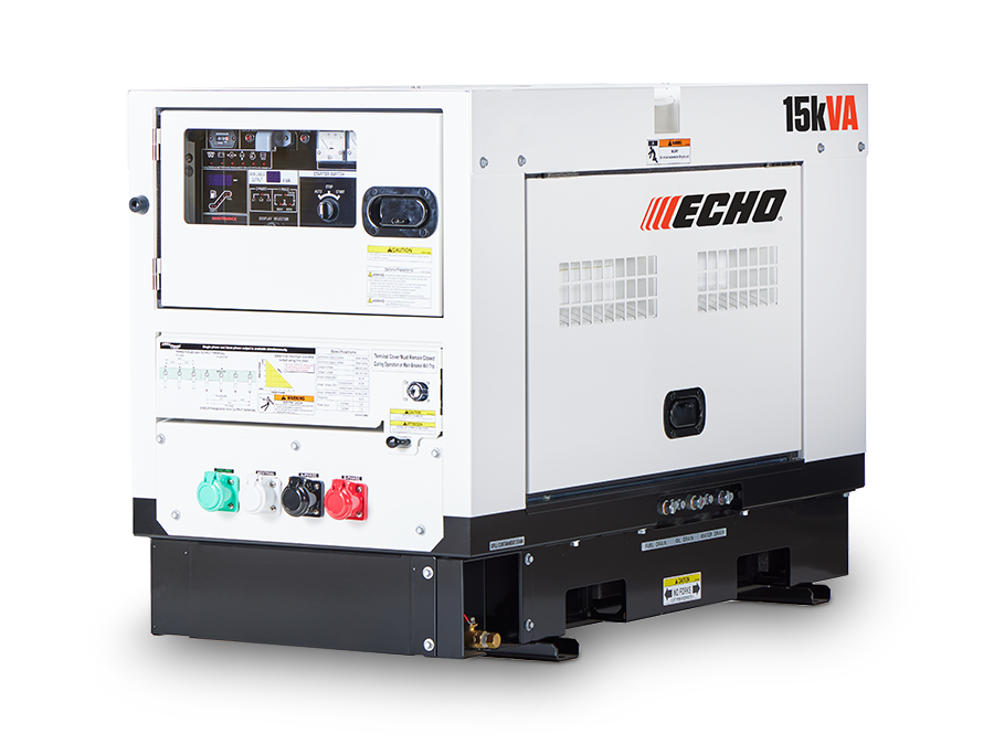 ECHO DGK15F 15kW Diesel Generator – Formerly Shindaiwa | Prime 120/240V 