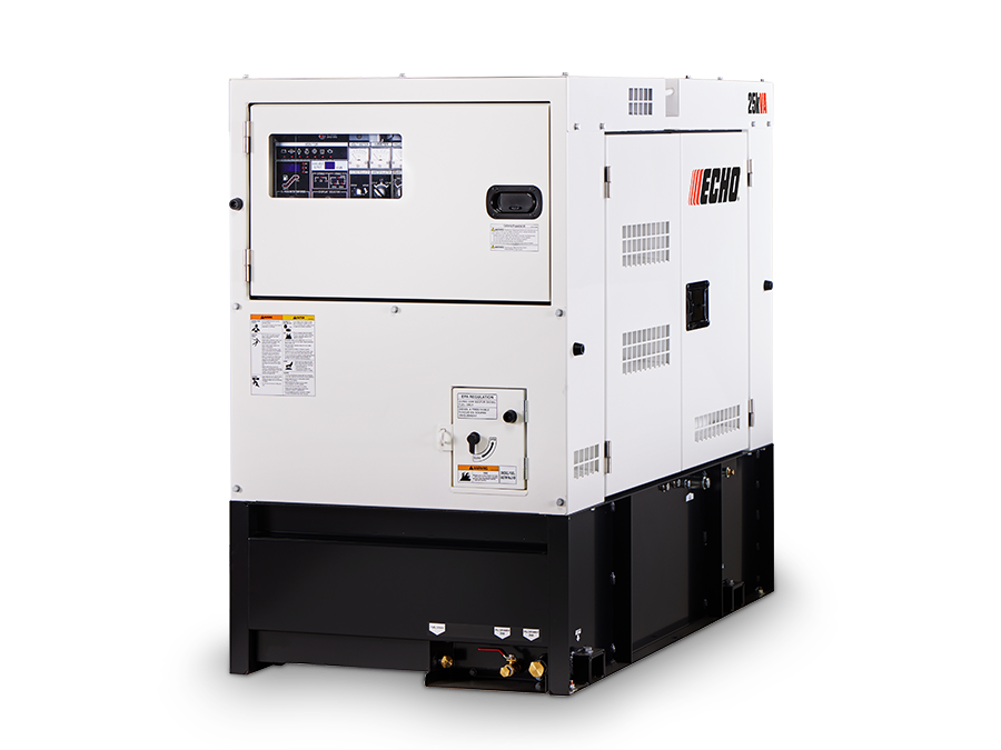 ECHO DGK25F 25kW Diesel Generator – Formerly Shindaiwa | Prime 120/240V