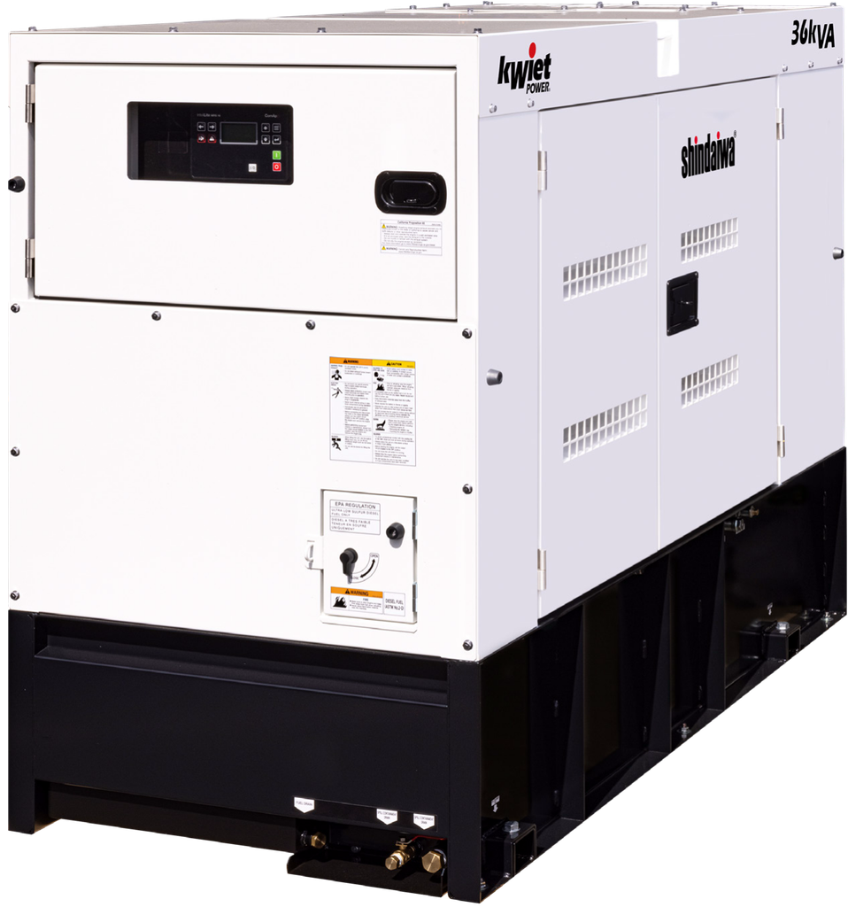 Shindaiwa DGK36F 36kW Diesel Generator | Prime Multi-Voltage