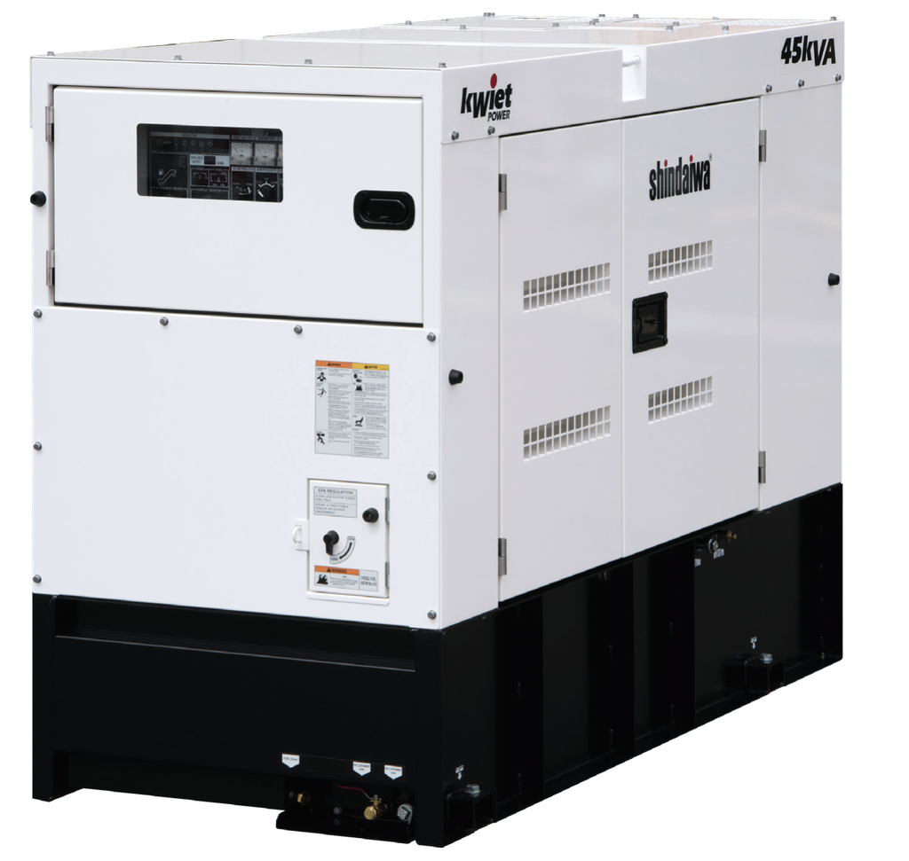 Shindaiwa DGK45F 36kW Diesel Generator | Prime Multi-Voltage